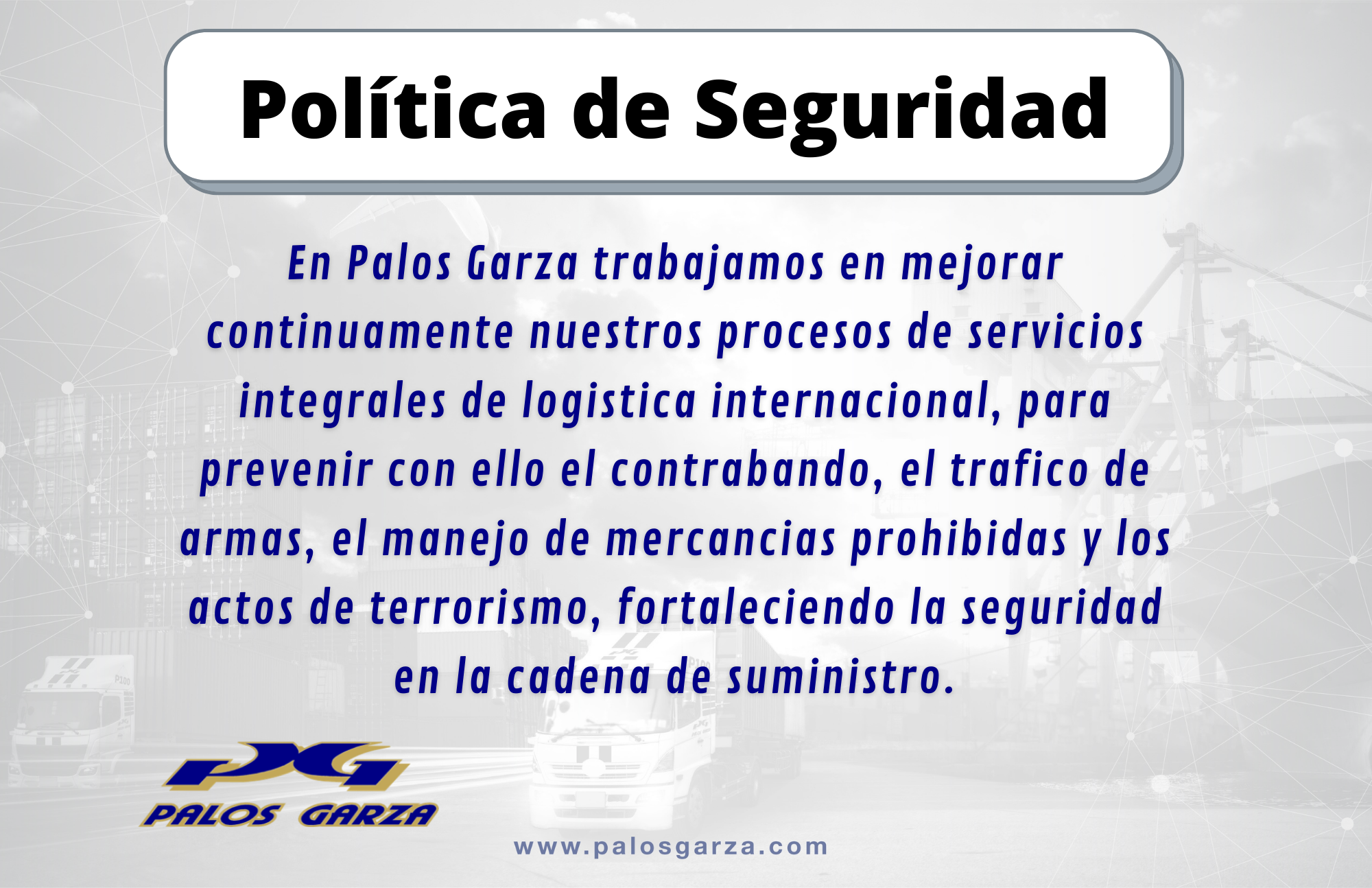 Mision y Vision/ Politica de Calidad/ Política de Seguridad